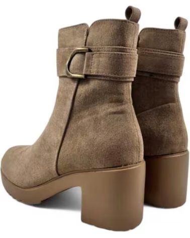 TIMBOS BOTAS DE SALTO MULHER 130626 BEIGE