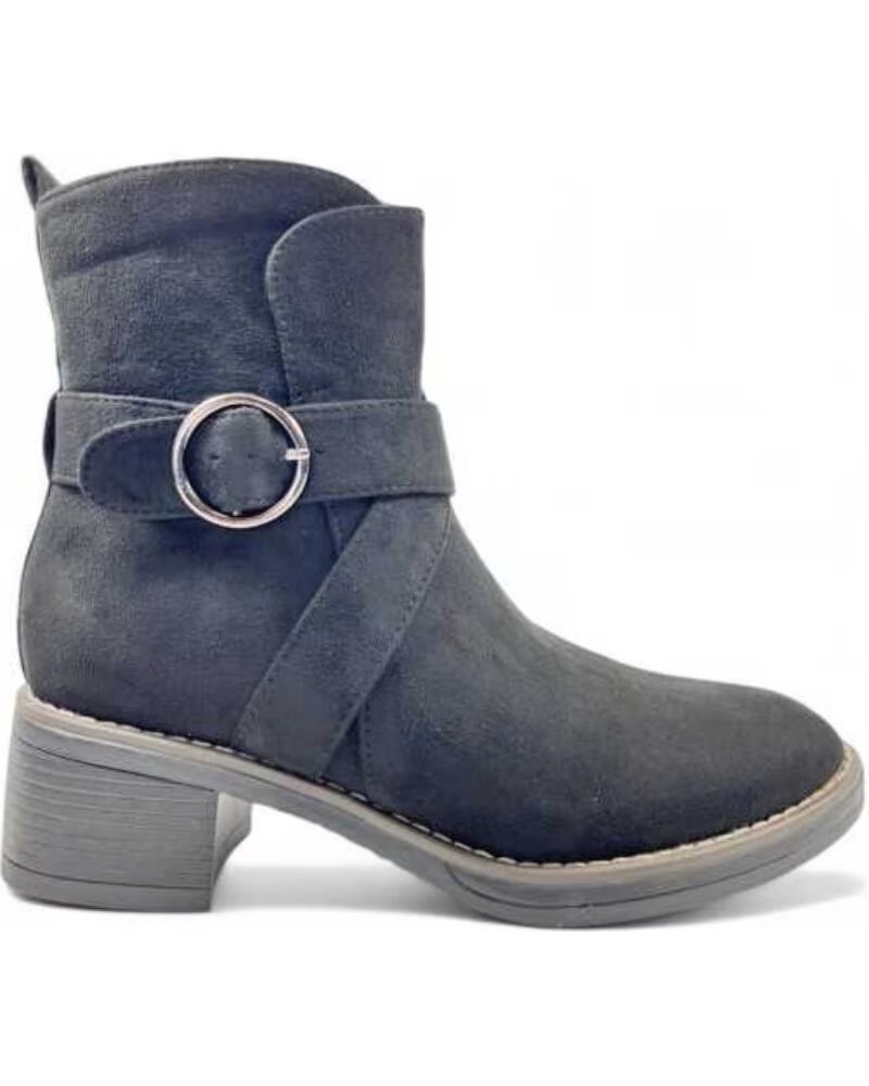 TIMBOS BOTIN TACON DE MUJER 130621 NEGRO