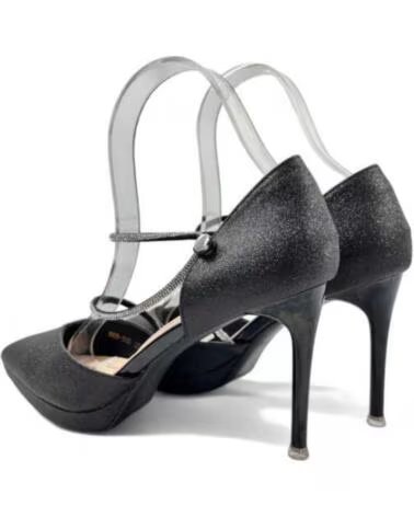 TIMBOS SANDALIA TACON FIESTA MUJER NEGRO 130645