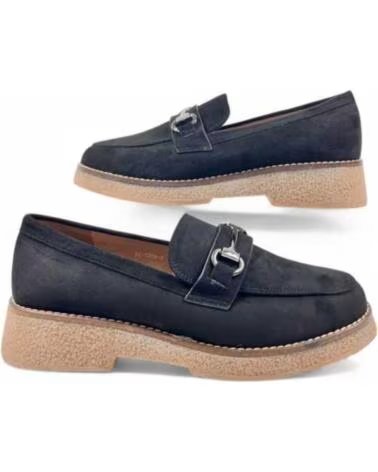 TIMBOS DAMEN LOAFER MIT TRENSE 130699 NEGRO