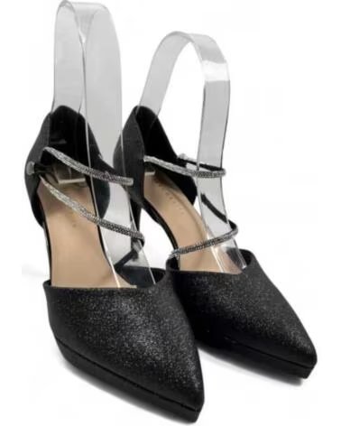 TIMBOS SANDALIA TACON FIESTA MUJER NEGRO 130645