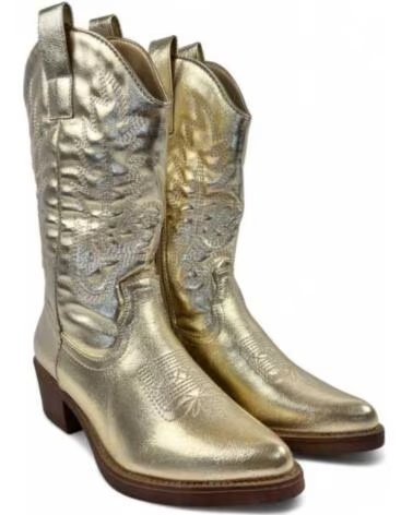 TIMBOS STIVALE COWBOY DONNA 130719 ORO