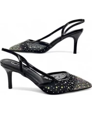 TIMBOS OUTLET SANDÁLIA SALTO FESTA MULHER 130741 NEGRO