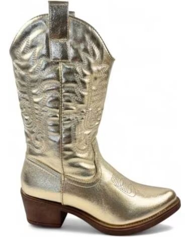 TIMBOS STIVALE COWBOY DONNA 130719 ORO