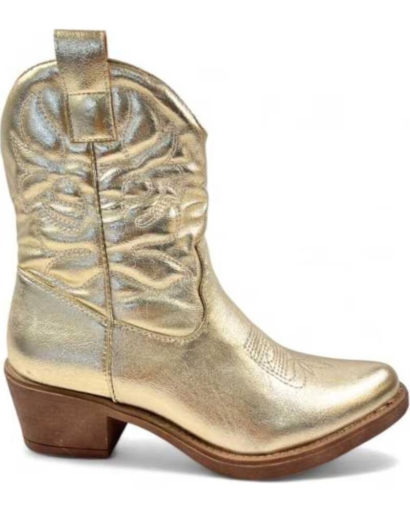 TIMBOS STIVALETTO COWBOY 130713 ORO