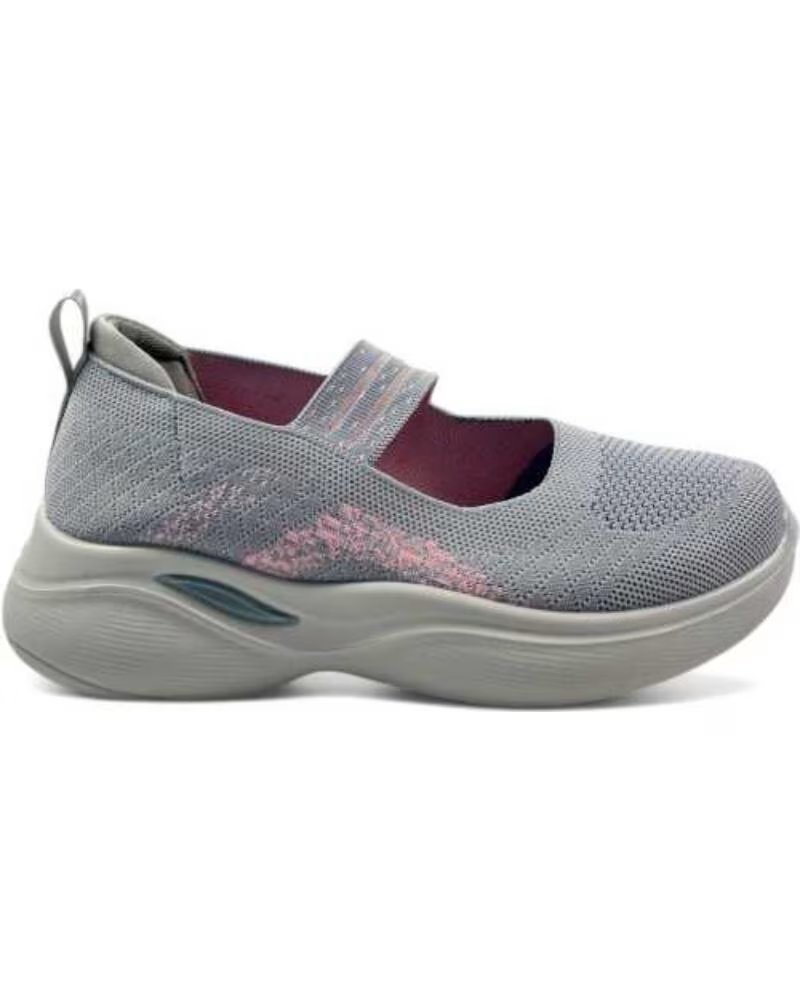 TIMBOS MERCEDES SAPATILHAS DESPORTIVAS ELÁSTICAS 131051 GRIS