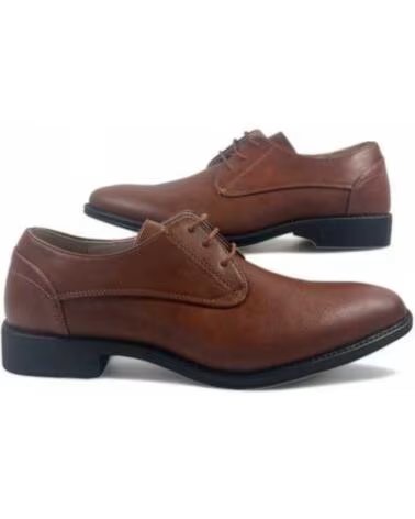 TIMBOS SCARPA ELEGANTE UOMO PELLE 131057 CUERO