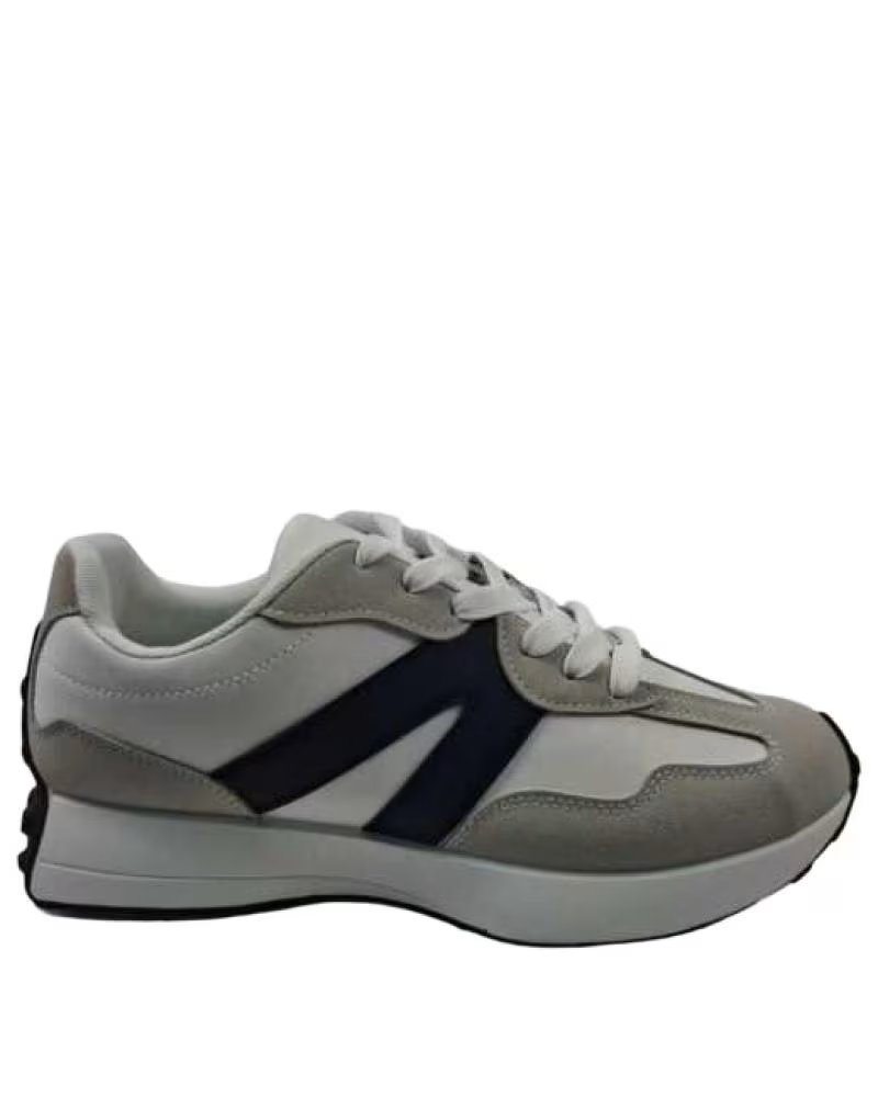 TIMBOS TÊNIS DESPORTIVO MASCULINO BRANCO PRETO 131063 BLANCO
