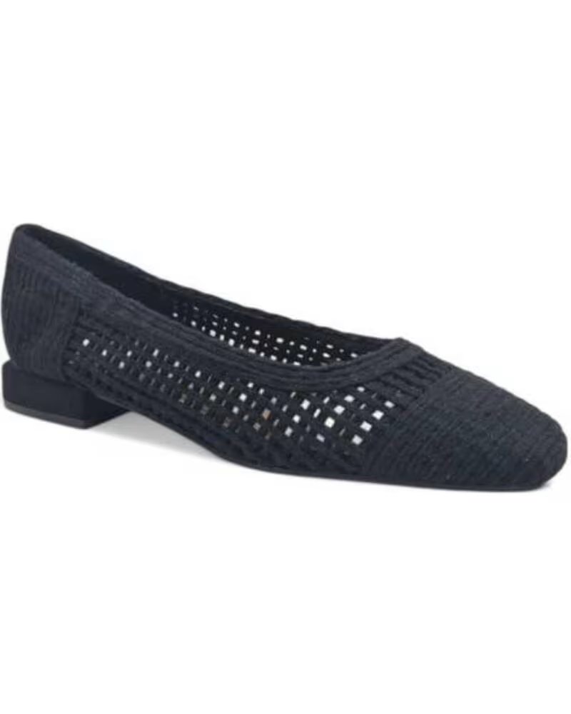TIMBOS SAPATILHA PLANA FEMININA PRETA 131076 NEGRO