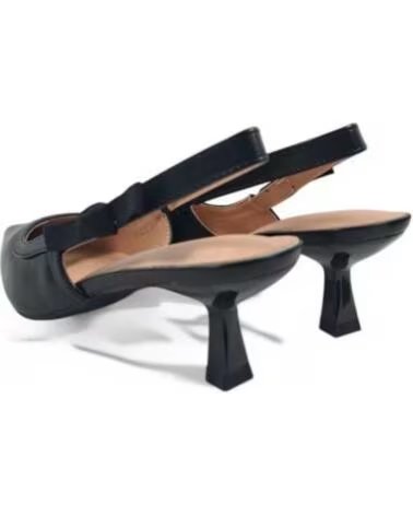 TIMBOS DAMEN SLINGBACK SANDALETTE ABSATZ SCHWARZ 131100 NEGRO