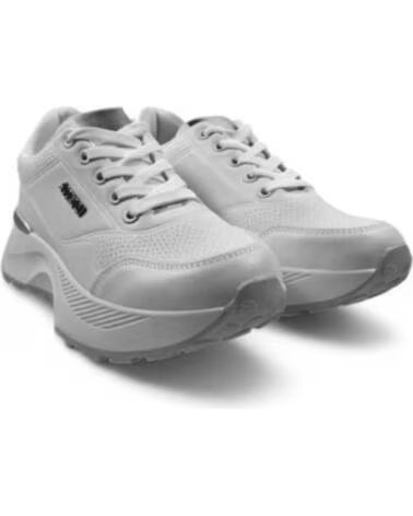 TIMBOS SAPATILHA DESPORTIVA DE MULHER BRANCO PRATA 131060 PLATA