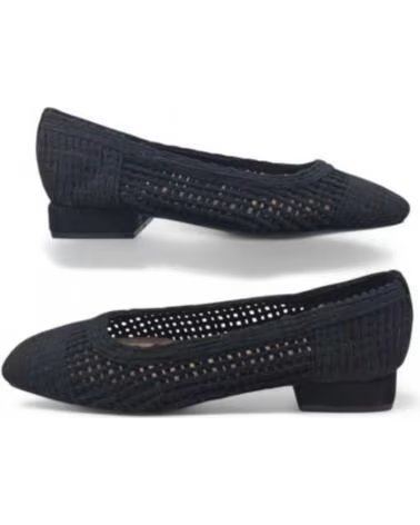 TIMBOS SAPATILHA PLANA FEMININA PRETA 131076 NEGRO