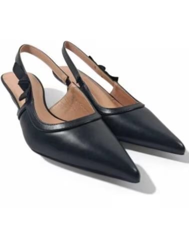 TIMBOS DAMEN SLINGBACK SANDALETTE ABSATZ SCHWARZ 131100 NEGRO
