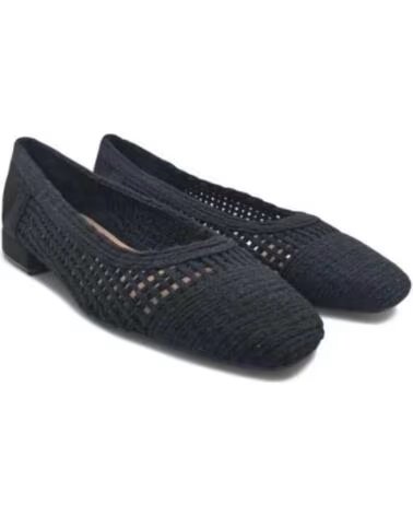 TIMBOS SAPATILHA PLANA FEMININA PRETA 131076 NEGRO
