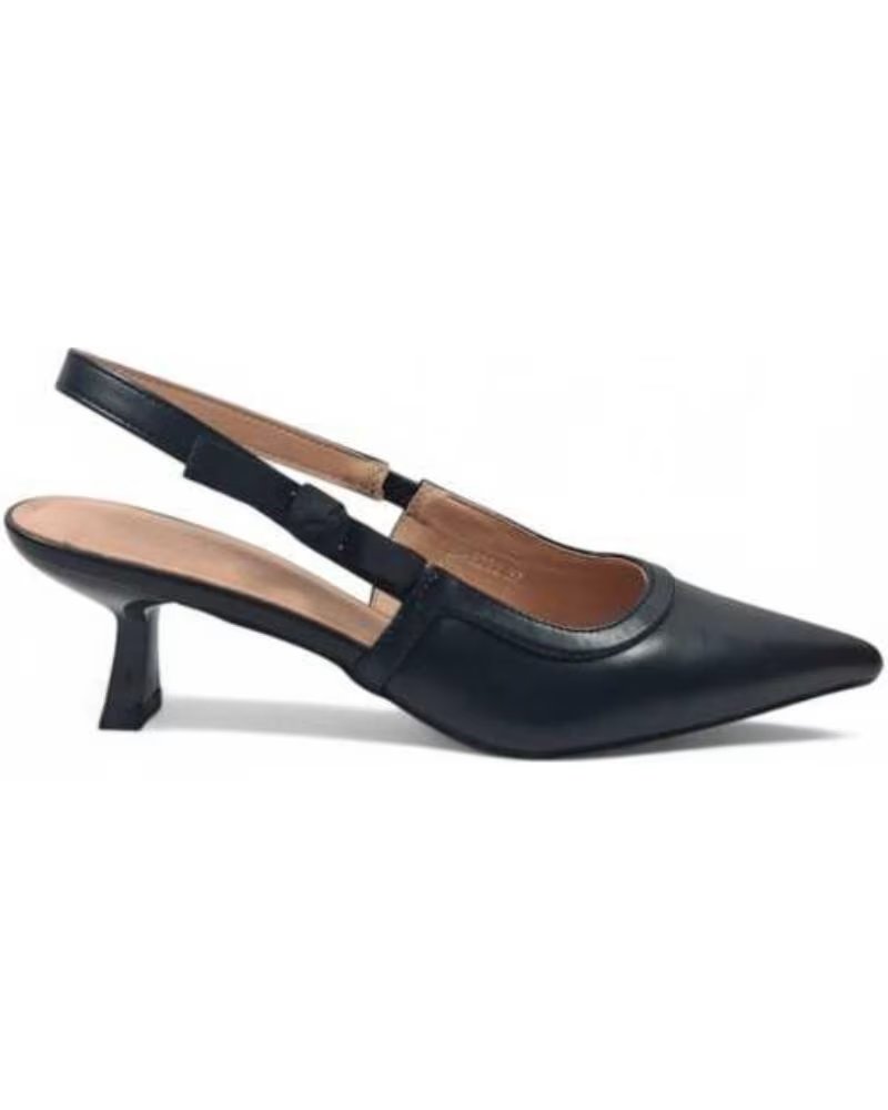TIMBOS DAMEN SLINGBACK SANDALETTE ABSATZ SCHWARZ 131100 NEGRO