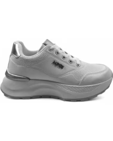 TIMBOS SAPATILHA DESPORTIVA DE MULHER BRANCO PRATA 131060 PLATA