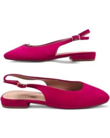 TIMBOS SAPATO SALTO ABERTO ATRAS MULHER FUCSIA 131111 FUXIA