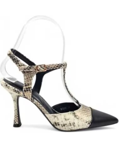 TIMBOS DAMEN SLINGBACK PUMPS REPTIL 131104 SCHWARZ-REPTIL NEGRO-REPTIL AL TONO