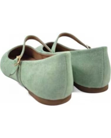 TIMBOS SAPATILHA PLANA FEMININA 131066 VERDE ÁGUA