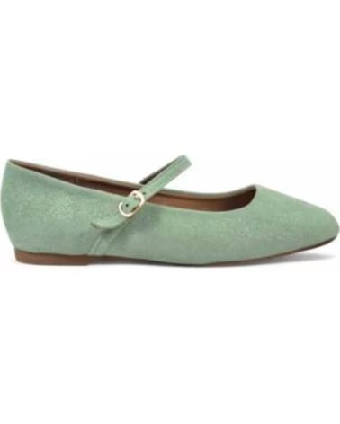TIMBOS SAPATILHA PLANA FEMININA 131066 VERDE ÁGUA