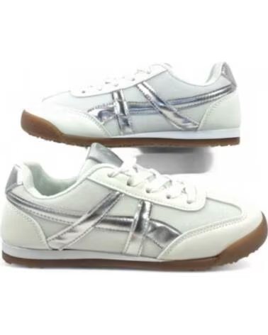 TIMBOS DAMEN SNEAKER WEISS SILBER 131138 BLANCO-PLATA