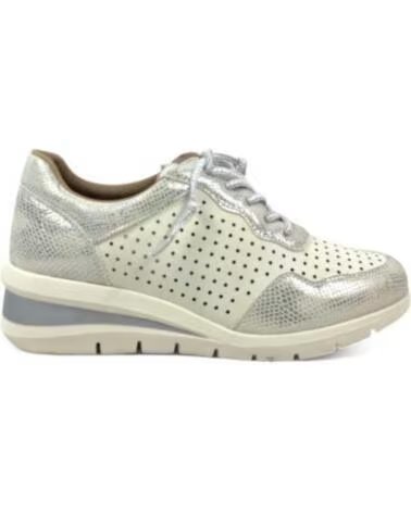 TIMBOS SNEAKER ZEPPA INTERNA DONNA 131122 ARGENTO PLATA