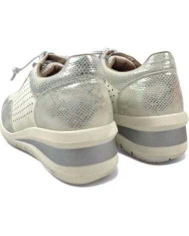 TIMBOS SNEAKER ZEPPA INTERNA DONNA 131122 ARGENTO PLATA