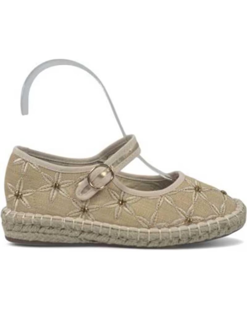 TIMBOS MARY JANE ESPADRILLAS ORO 131155
