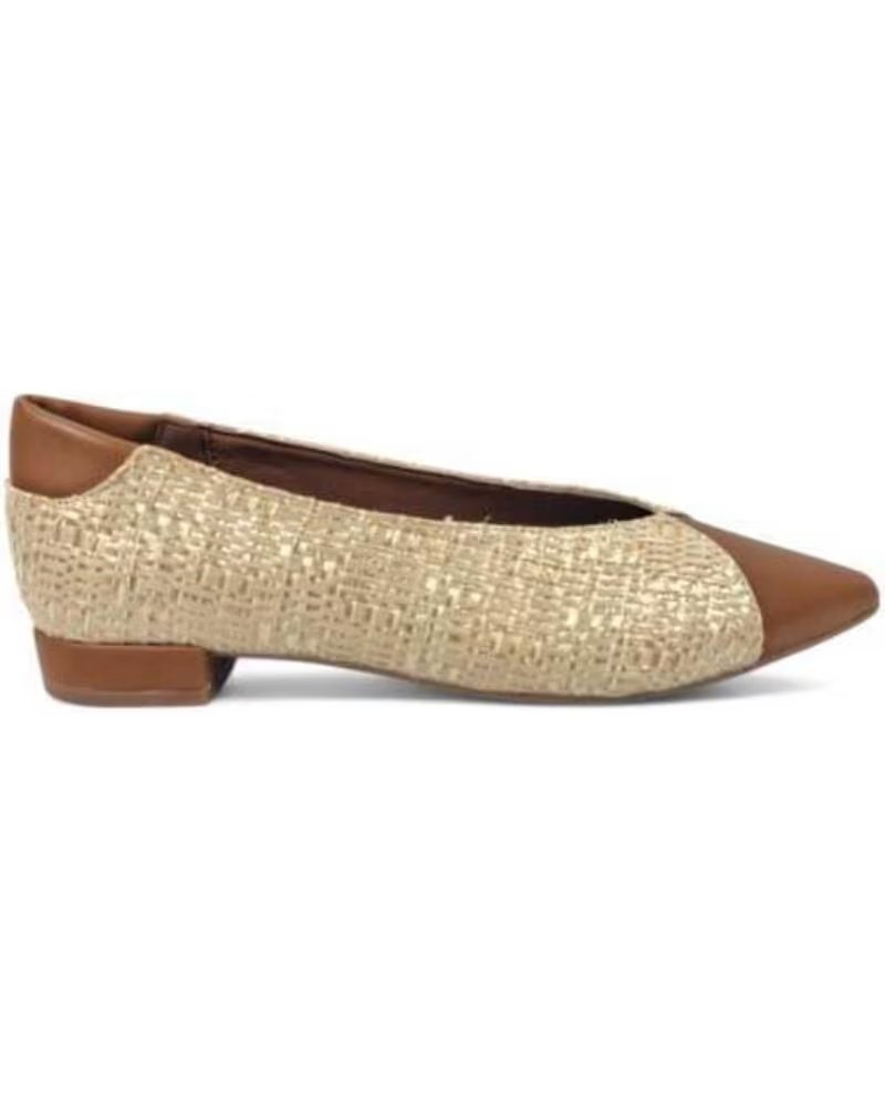 TIMBOS SAPATO PLANO CASUAL ELEGANTE MULHER CAMEL 131096