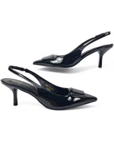 TIMBOS SANDÁLIA DE SALTO SLINGBACK MULHER 131085 NEGRO