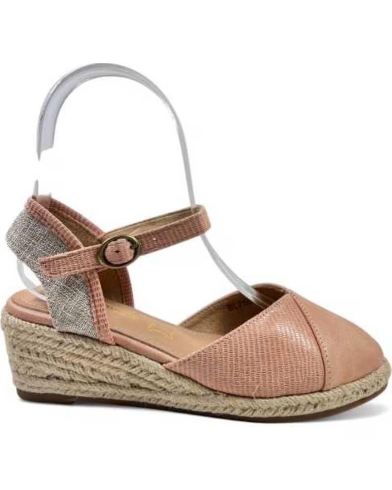 TIMBOS SANDALIA CUNA ESPARTO MUJER NUDE 131162