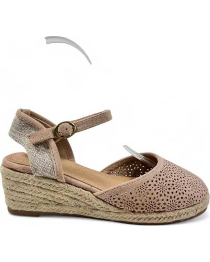 TIMBOS SANDALIA CUNA ESPARTO MUJER BEIGE 131163
