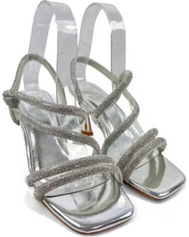TIMBOS SANDÁLIA SALTO FESTA 131252 PRATA PLATA