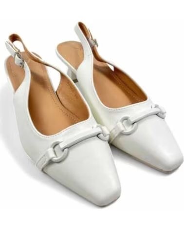 TIMBOS DÉCOLLETÉ SPOSA SENZA SCHIENALE BIANCO 131236 BLANCO
