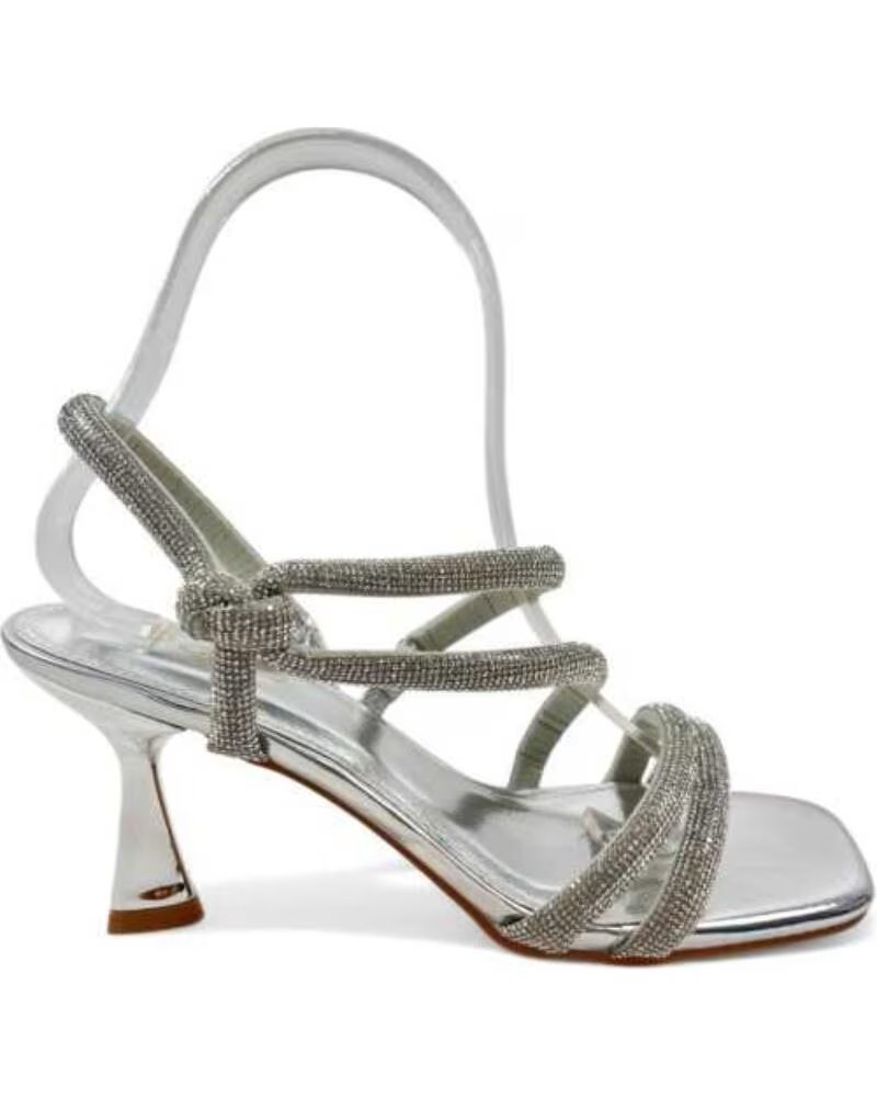 TIMBOS SANDÁLIA SALTO FESTA 131252 PRATA PLATA