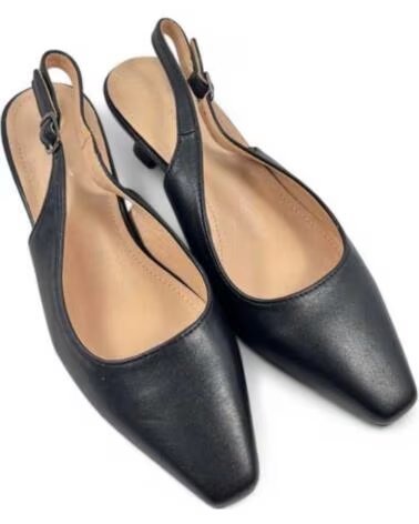 TIMBOS SCARPE CON TACCO E SLINGBACK DONNA 131238 NEGRO