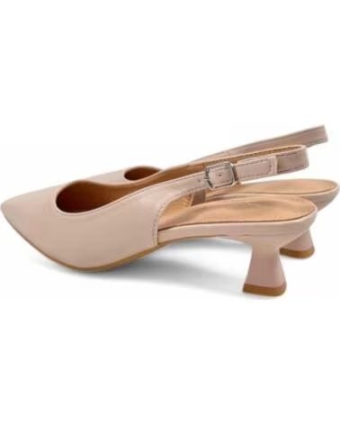 TIMBOS SAPATO SLINGBACK SALTO MULHER NUDE 131241