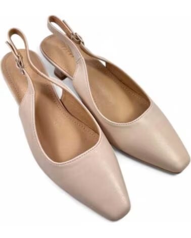 TIMBOS SAPATO SLINGBACK SALTO MULHER NUDE 131241