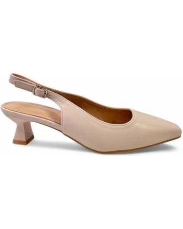 TIMBOS SAPATO SLINGBACK SALTO MULHER NUDE 131241