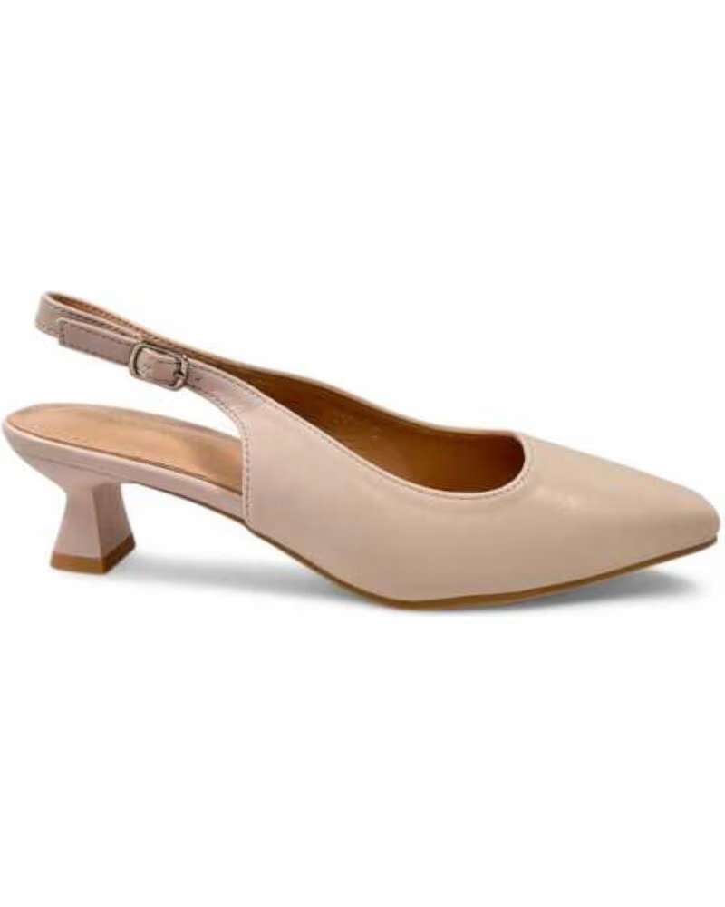 TIMBOS SAPATO SLINGBACK SALTO MULHER NUDE 131241