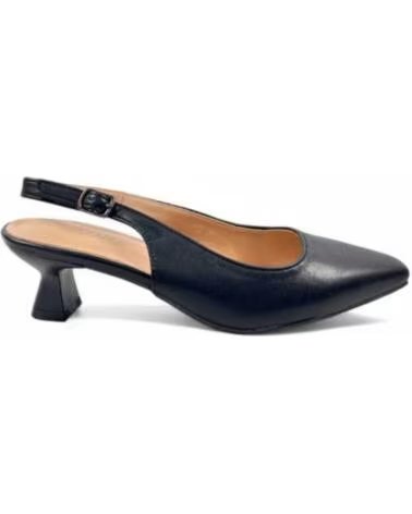 TIMBOS SCARPE CON TACCO E SLINGBACK DONNA 131238 NEGRO