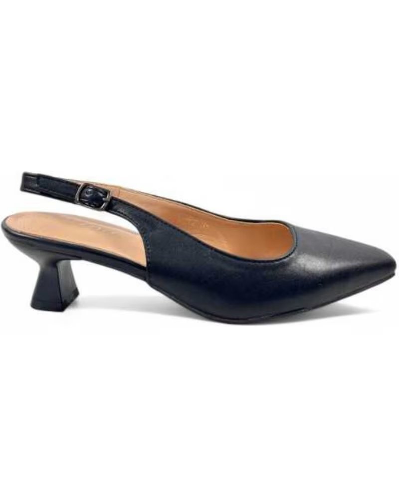 TIMBOS SCARPE CON TACCO E SLINGBACK DONNA 131238 NEGRO