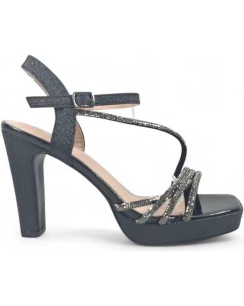 TIMBOS SANDALIA TACON FIESTA 131309 NEGRO