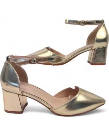 TIMBOS SALTO DE FESTA FEMININO COR OURO 131417 ORO