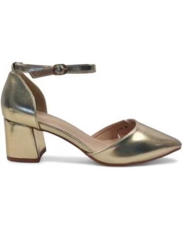 TIMBOS SALTO DE FESTA FEMININO COR OURO 131417 ORO