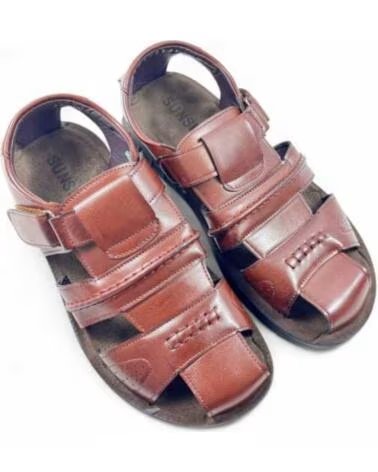 TIMBOS SANDALE FERMÉE POUR HOMME MARRON 131561