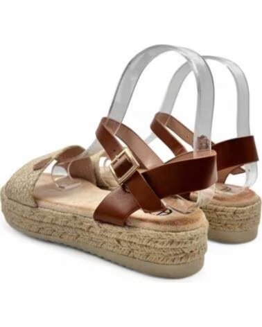 TIMBOS SANDALO ESPARTO PIATTO DONNA BEIGE 131537