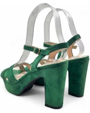 TIMBOS DAMEN ABSATZ PLATEAUSANDALE ELEGANT 131425 GRÜN VERDE