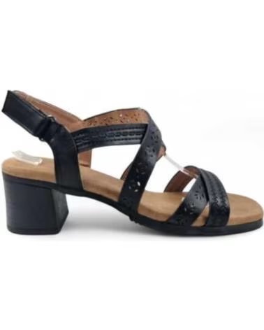 TIMBOS SANDÁLIA SALTO VESTIDO 131694 NEGRO