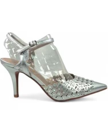 TIMBOS SANDÁLIA SALTO FESTA MULHER PRATA 131823 PLATA
